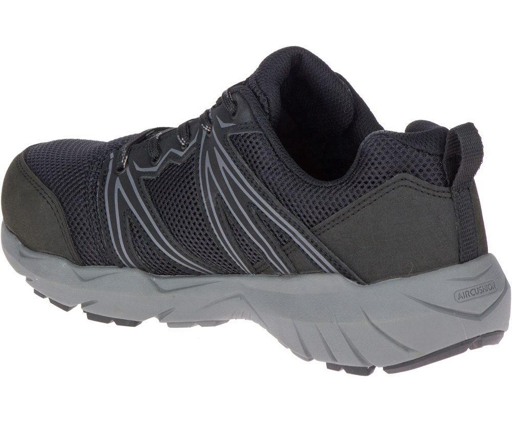 Merrell Vandresko Dame - Fullbench Superlite Alloy Toe Work - Sort - FBR406295